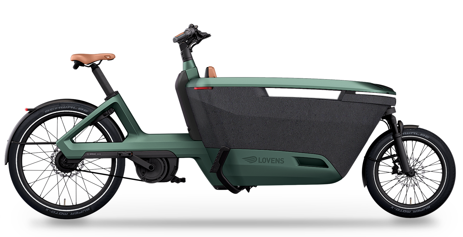 Lovens Explorer 2 in Avenue Green mit braunem Stylingpaket